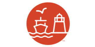 Two Rivers Orange Boat Logo