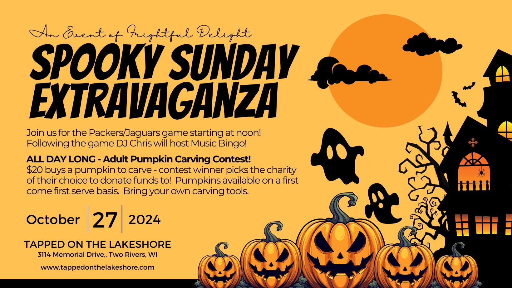 Spooky Sunday Spectacular | Two Rivers Wisconsin