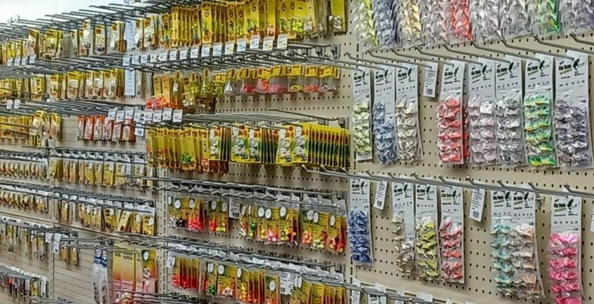 Supplies for fishing & more: Klein Hardware expands